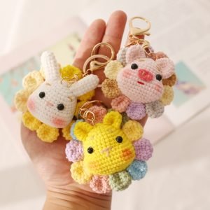 Móc khóa vải nỉ Handmade